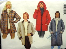 6835 UNLINED A-JACKET HOODIE OR NOT, LENGTHS PATTERN  20-24